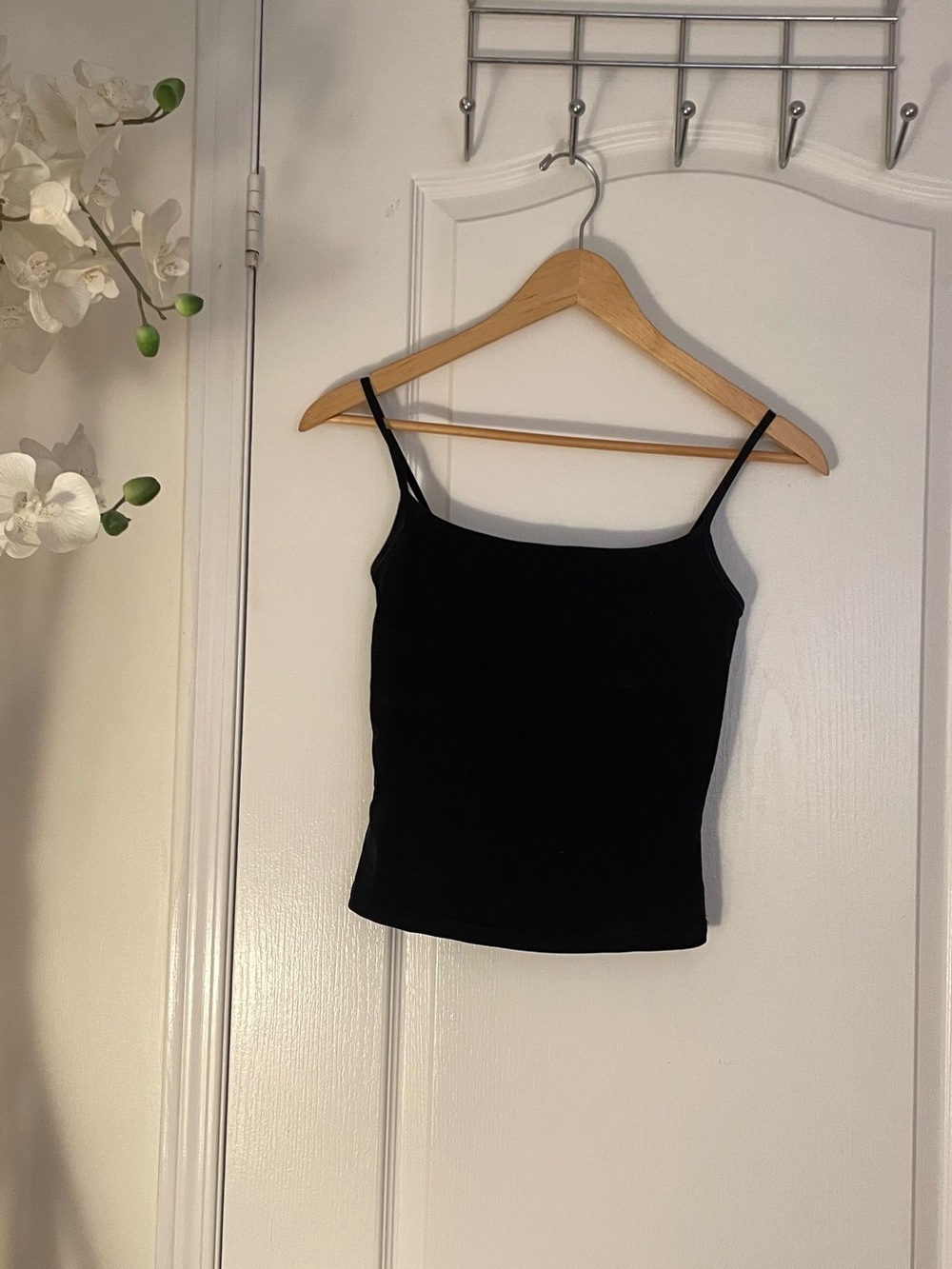 Garage black cami tank